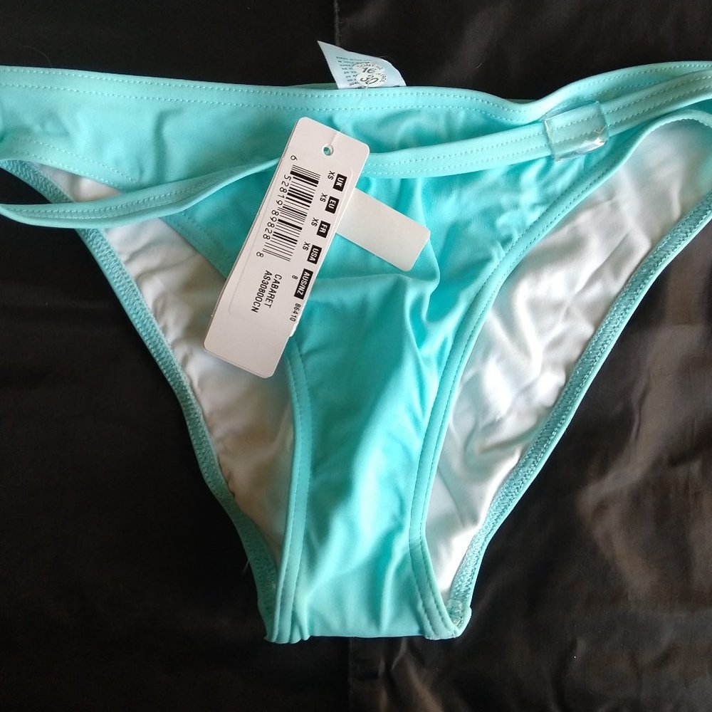 Freya bikini bottom cyan blue AS30800 US XS UK 8